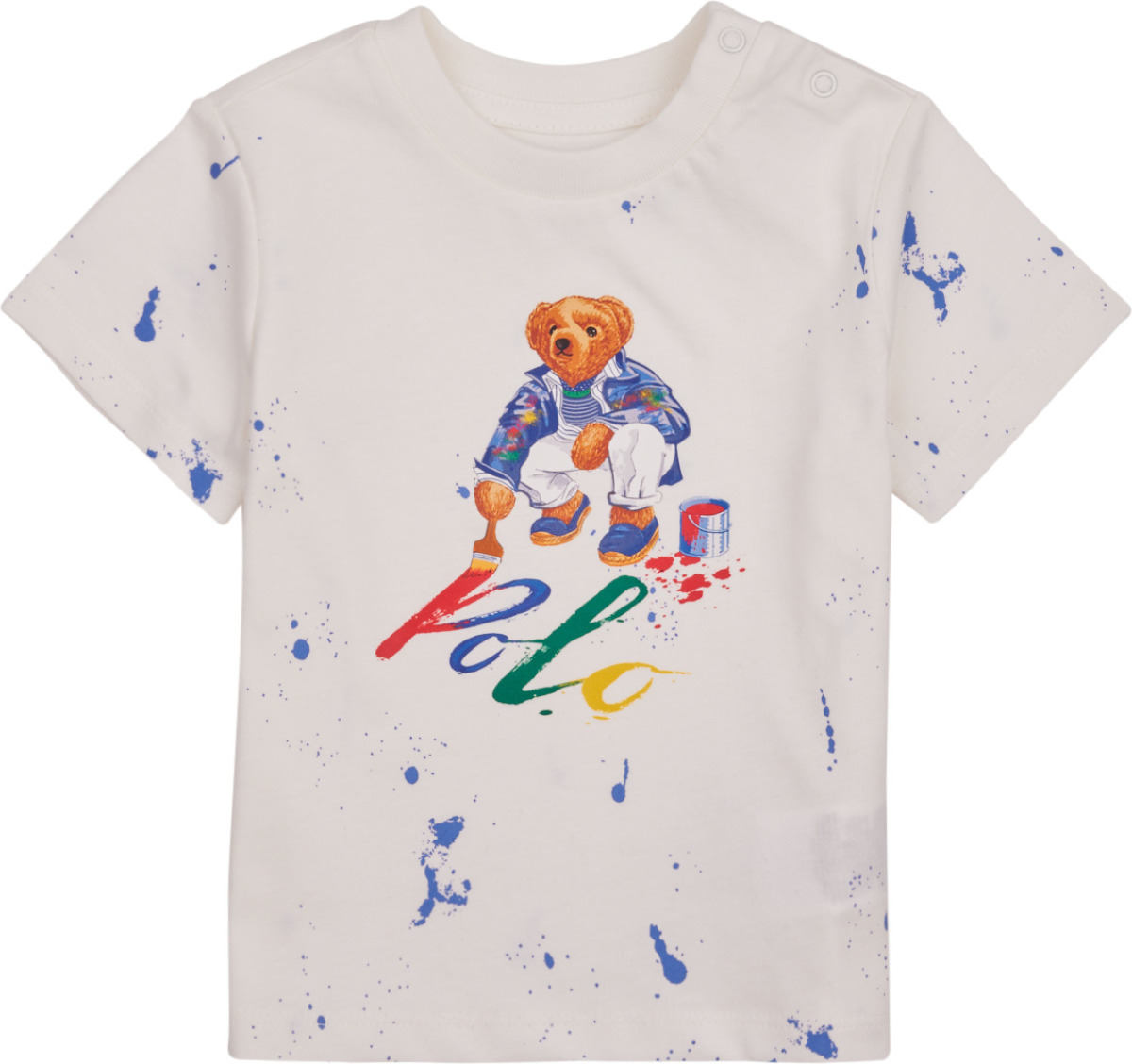 T-shirt Korte Mouw Polo ralph lauren  BEAR SS CN-KNIT SHIRTS-T-SHIRT