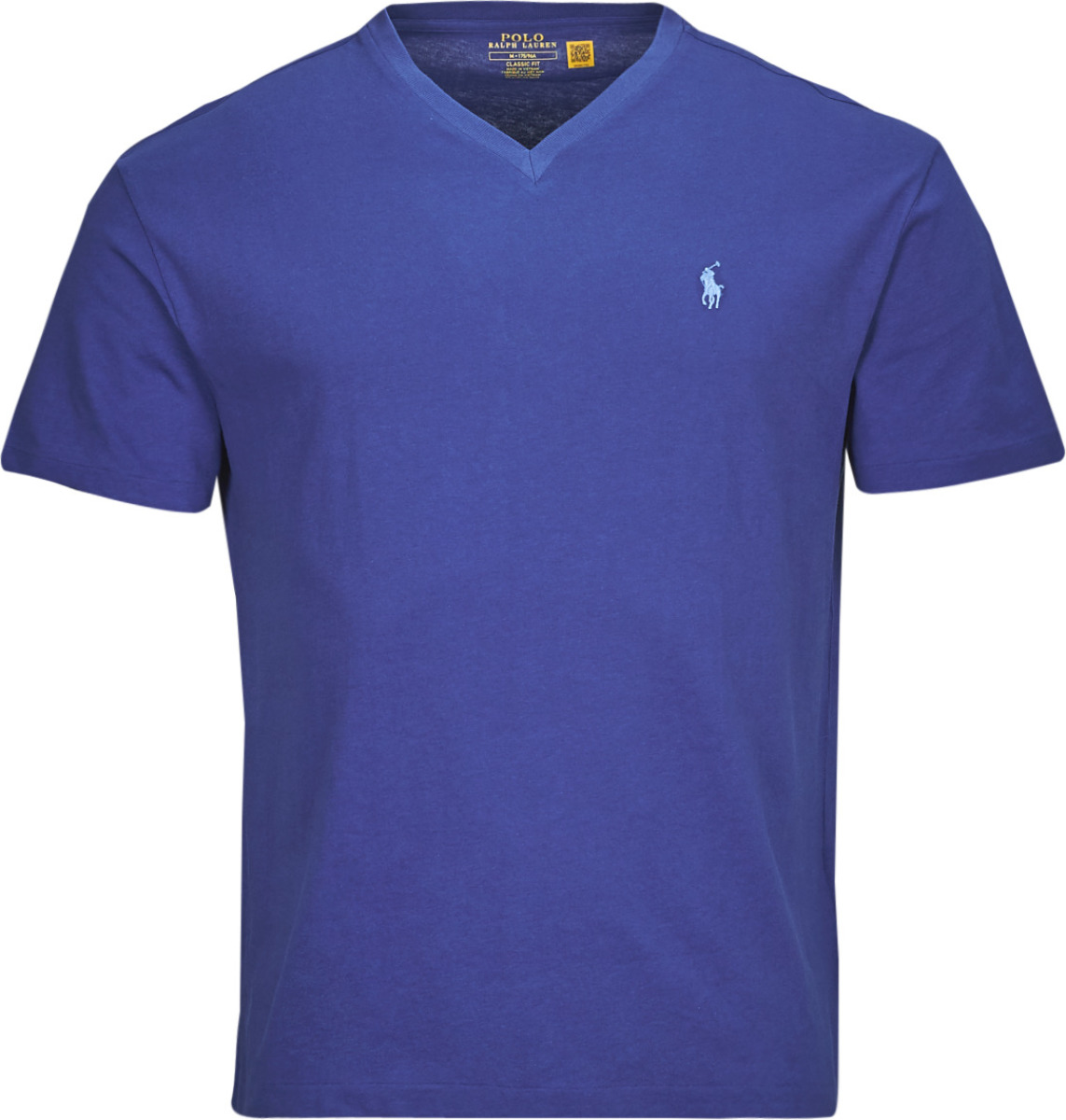 T-shirt Korte Mouw Polo ralph lauren  T-SHIRT AJUSTE COL V EN COTON