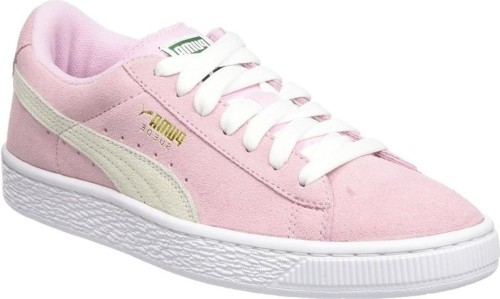 Puma suède sneakers roze/wit