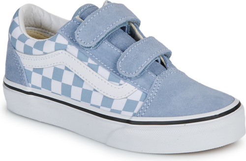 Lage Sneakers Vans  UY Old Skool V COLOR THEORY CHECKERBOARD DUSTY BLUE