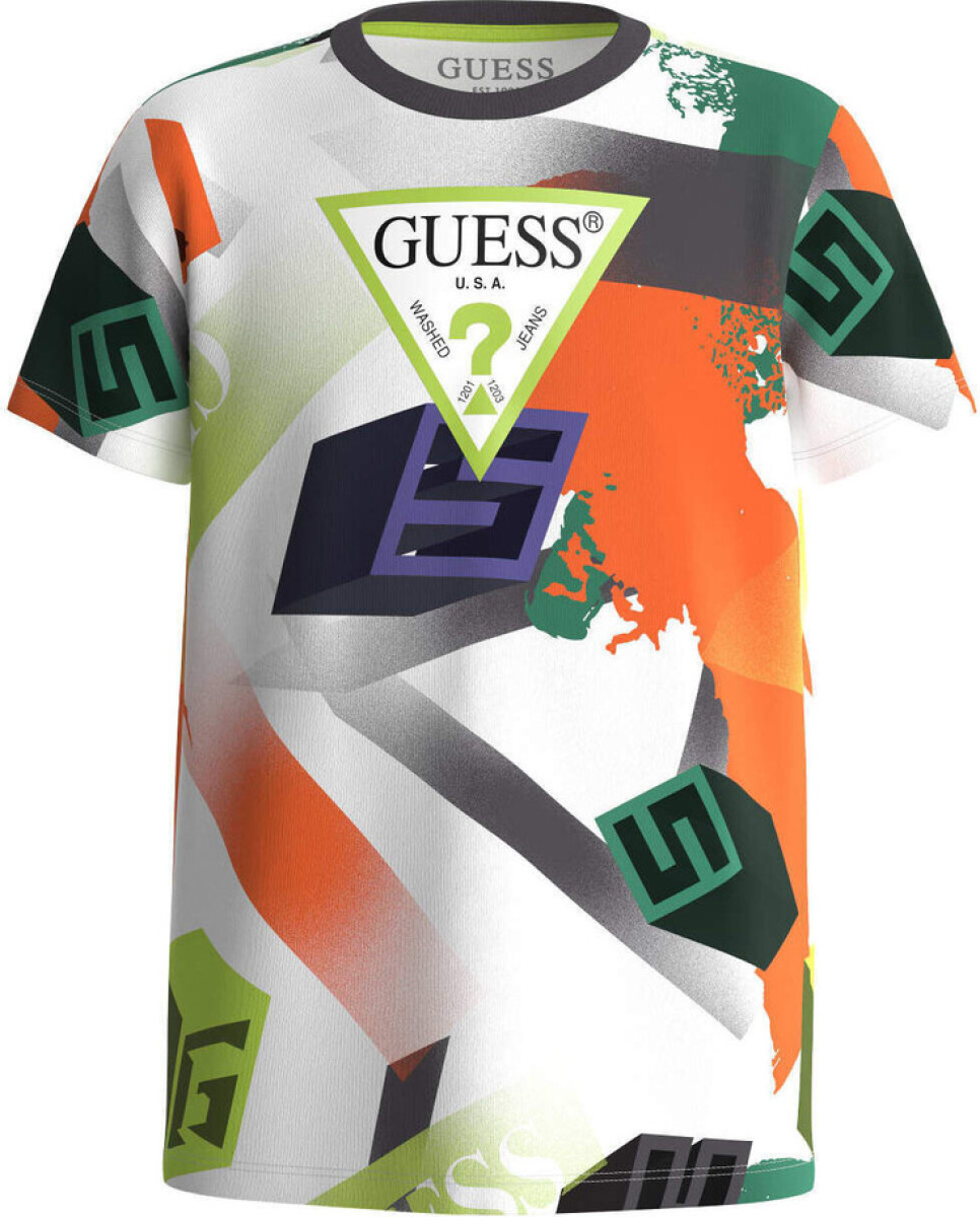 T-shirt Korte Mouw Guess  L4RI03