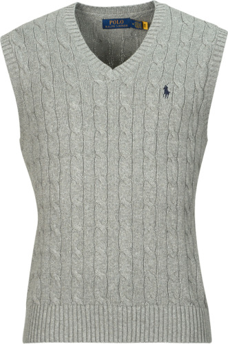 Trui Polo ralph lauren  PULL COTON CABLE COL V SANS MANCHE