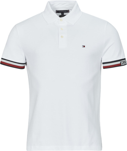 Polo Shirt Korte Mouw Tommy hilfiger  MONOTYPE FLAG CUFF SLIM FIT POLO