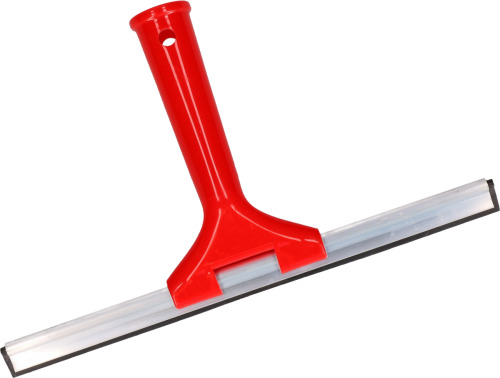Brumag Raamwisser/raamtrekker - kunststof handvat - rood - 25 cm breed