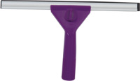 MSV Raamwisser/raamtrekker - kunststof handvat - paars - 24 cm breed