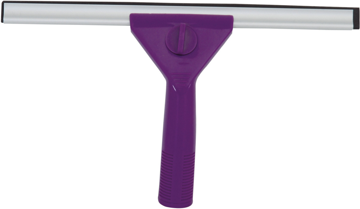 MSV Raamwisser/raamtrekker - kunststof handvat - paars - 30 cm breed