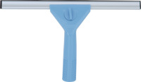MSV Raamwisser/raamtrekker - kunststof handvat - blauw - 35 cm breed