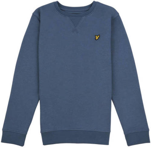 Lyle & Scott sweater met logo blauw