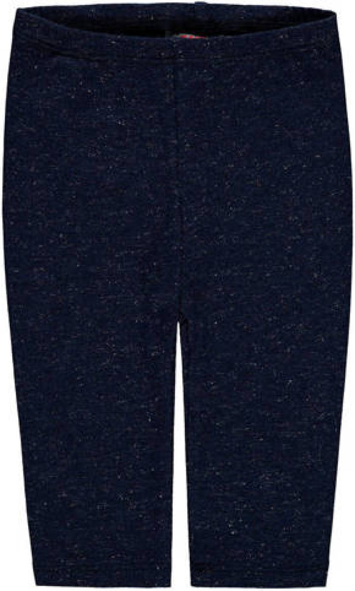 Kanz cycling short / biker short met all over print donkerblauw