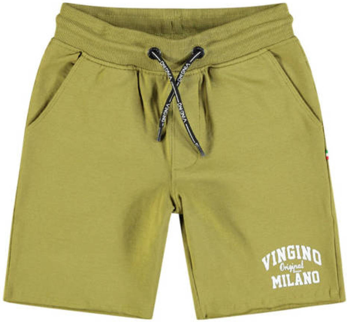 Vingino sweatshort met logo groen