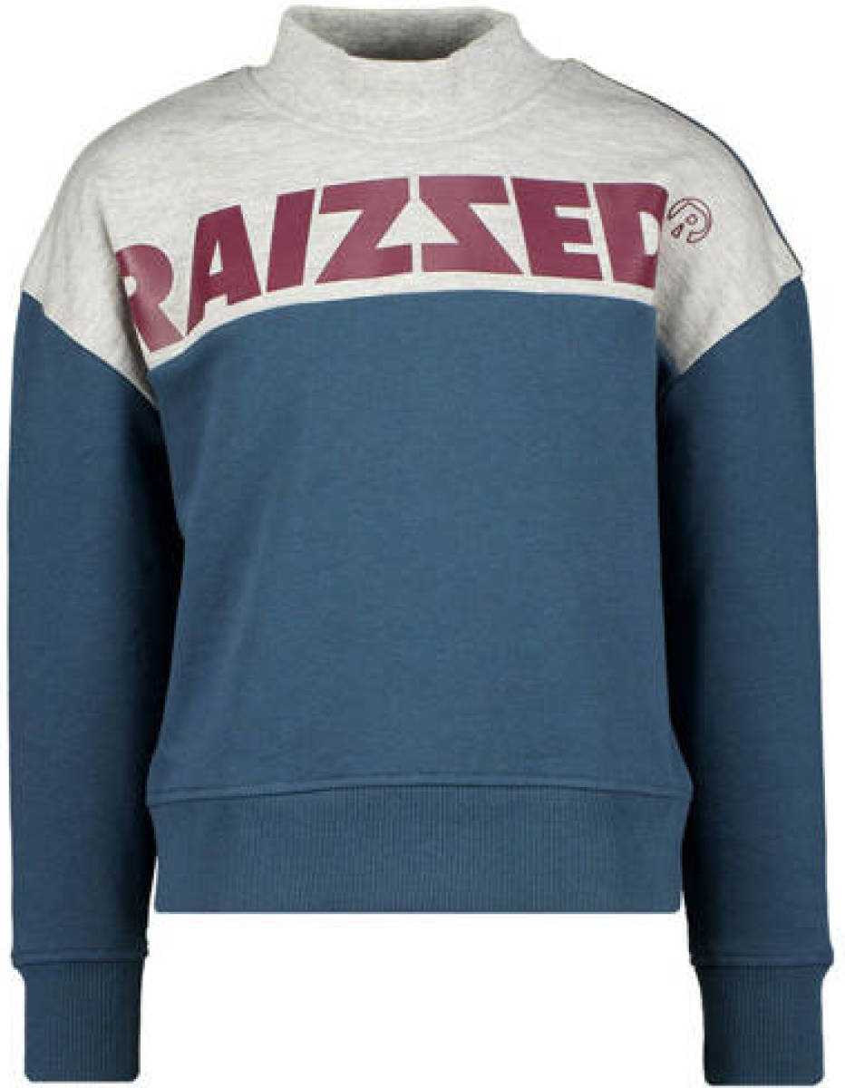 Raizzed sweater blauw