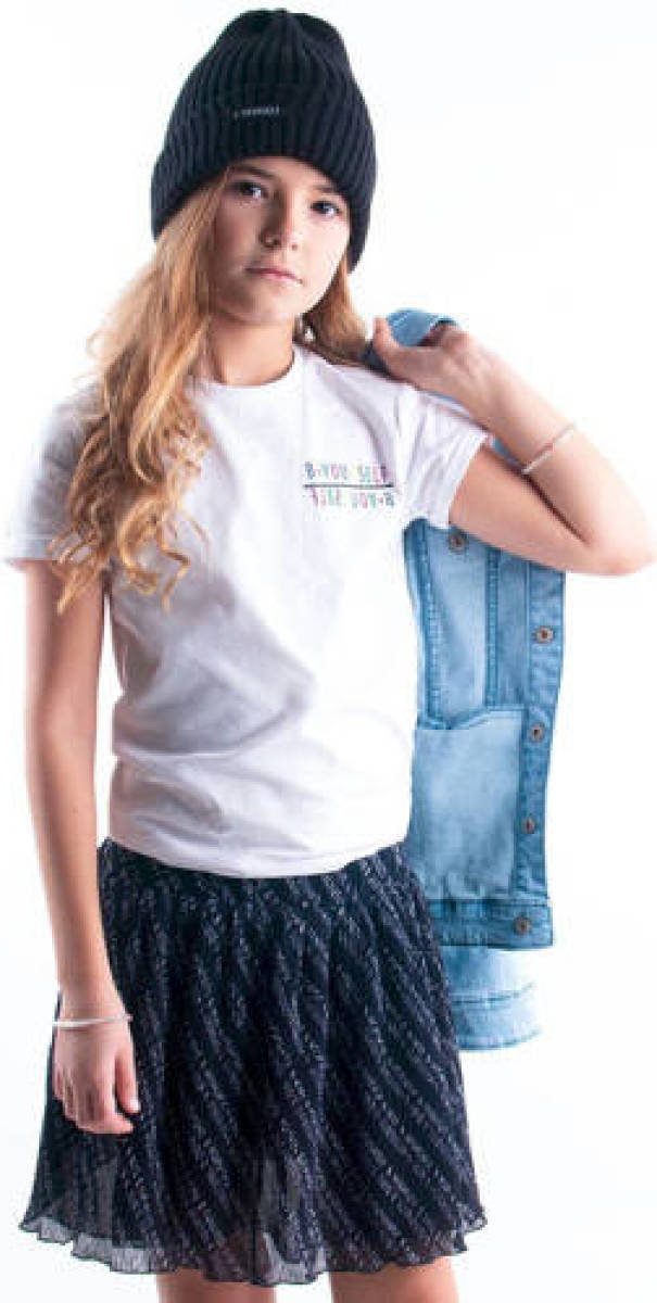 B.Nosy T-shirt met logo wit
