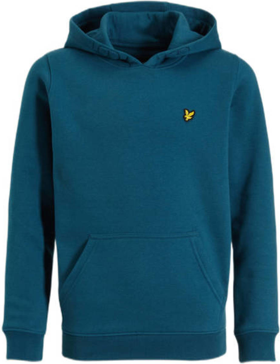 Lyle & Scott hoodie warmblauw
