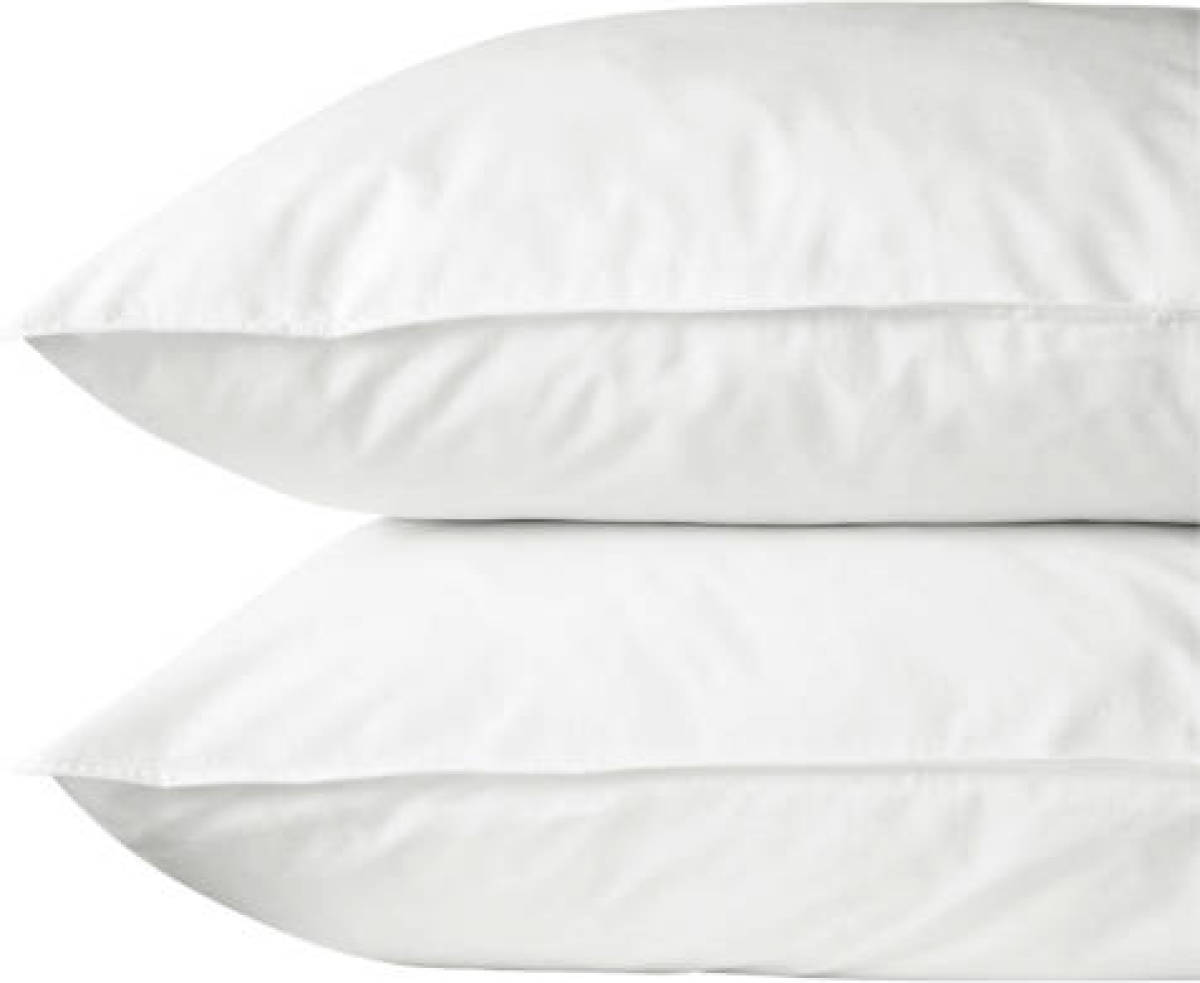 wehkamp home katoenen kussensloop wit (set van 2) (60x70 cm)