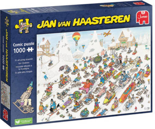 Jan van Haasteren Van Onderen legpuzzel 1000 stukjes