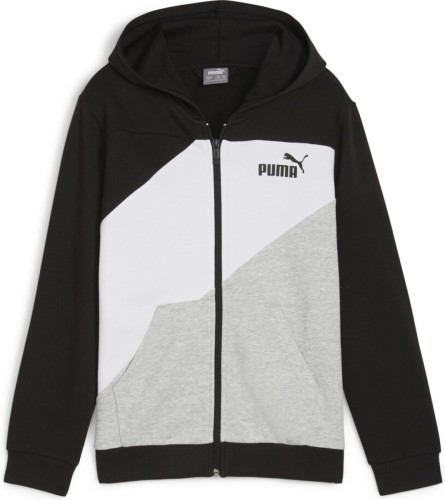 Sweater Puma  Puma POWER COLORBLOCK FULL-ZIP HOODIE