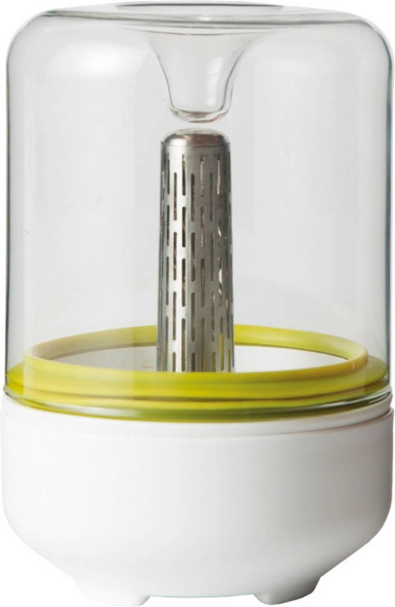 Chef'n - Kweekpot, Kiem Groei Kit, 10.5 x 15.5 CM, RVS, Glas, BPA Vrij, Kunststof - Chef'n Sprouter
