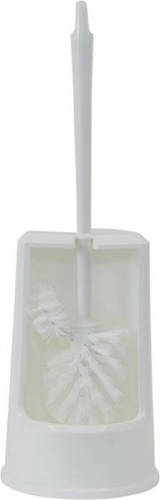 Betra Toiletgarnituur wc borstel inclusief houder met randreiniger wit - Toiletborstels