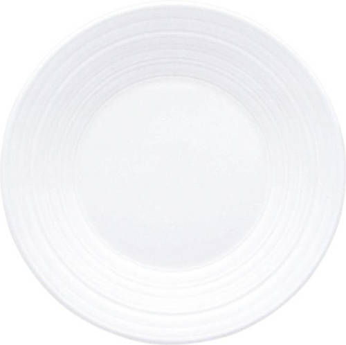 Wedgwood - Jasper Conran White Strata Side Plate - 18cm W