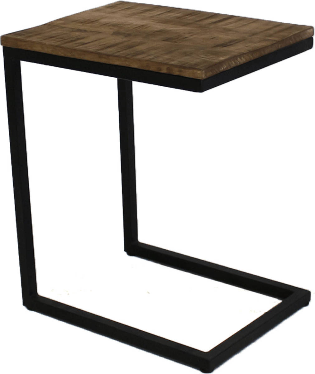 Dimehouse Industriële laptoptafel Bavaro laag