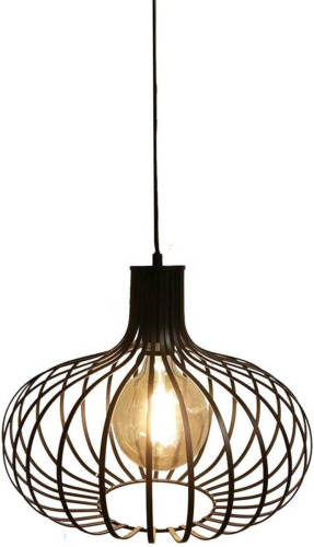 Lamponline Artdelight Hanglamp Lauren Ø 38 cm zwart