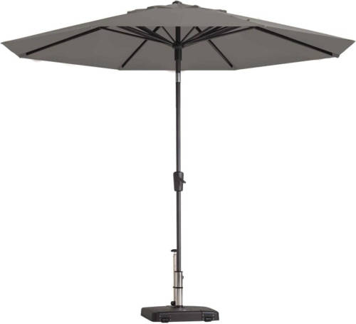 Madison Parasol Paros rond 300 cm lichtgrijs