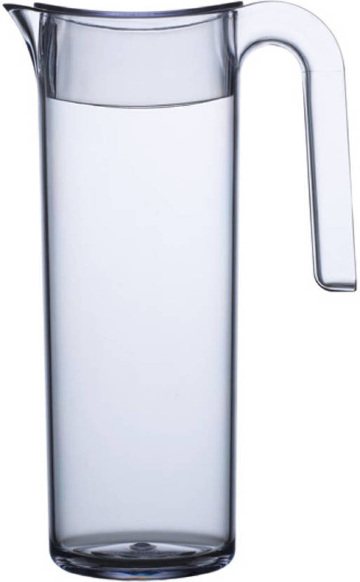 Mepal Waterkan Flow 1,5ltr. Helder