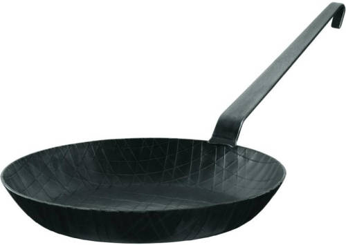 Rösle gesmede koekenpan - gietijzer - Ø 28 cm - hoog