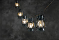 Konstsmide LED Lichtsnoer met 8 lantaarns - warmwit