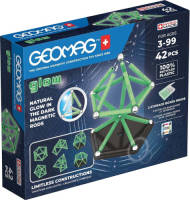 Geomag Glow Set Recycled - 42-delig