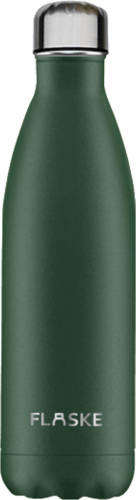 FLASKE - Bottle - 750ML/GROEN/Dubbelwandig roestvrij staal/38