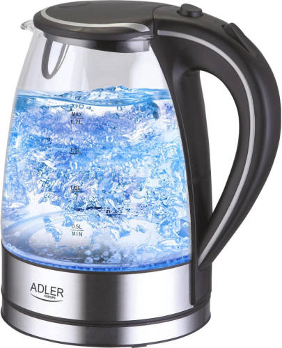 Adler Top Choice - Waterkoker met Led verlichting - 1,7 liter