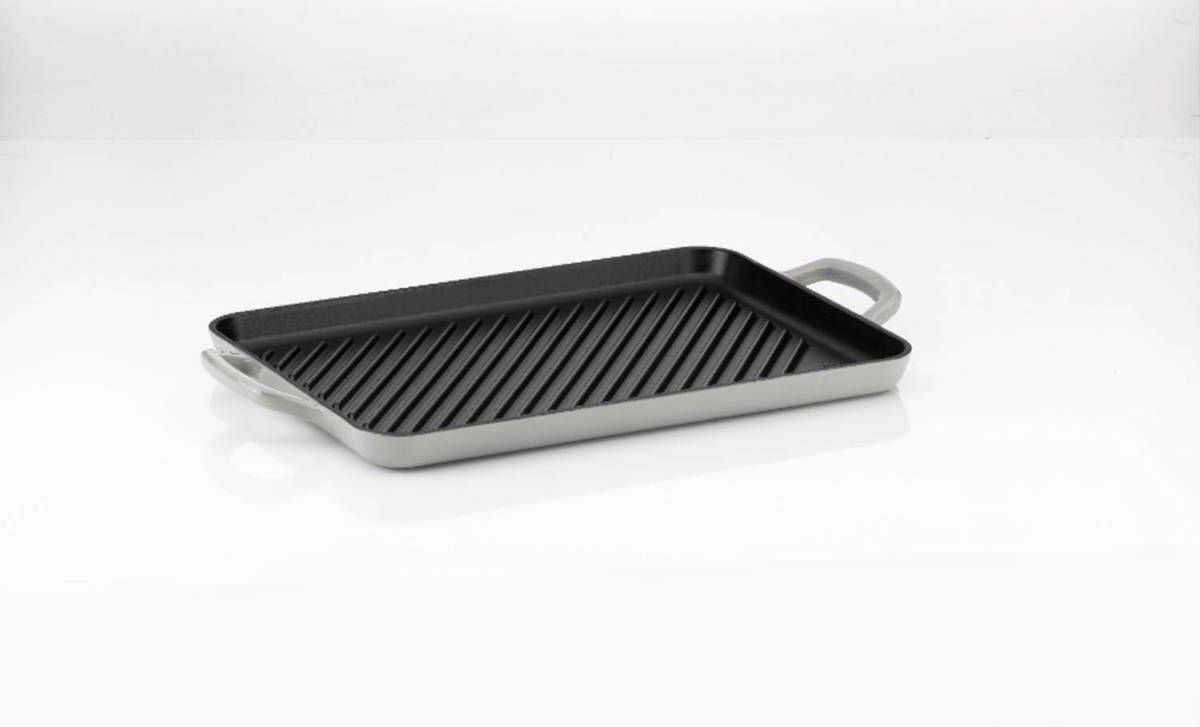 Kela - Grillplaat, Gietijzer, Grijs, 25 x 35 cm - Kela Calido