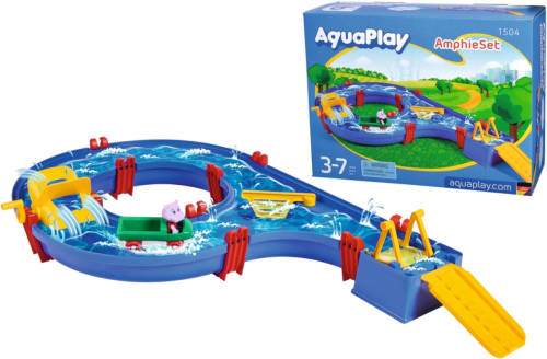 Aquaplay Amphie Set Waterbaan - 88 x 50 x 13cm