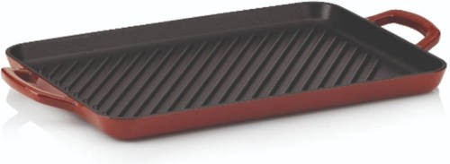 Kela - Grillplaat, Gietijzer, Rood, 25 x 35 cm - Kela Calido