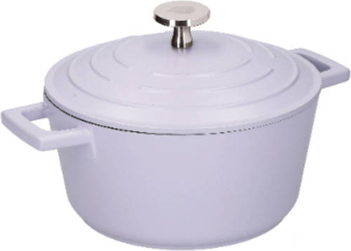 Braadpan, Gietaluminium, 20 cm, 2.5 L, Lavendel - Masterclass