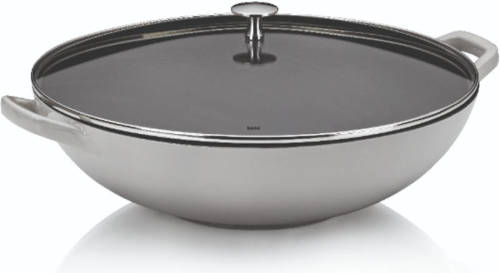 Kela - Wokpan, Gietijzer, Grijs, 36 cm - Kela Calido