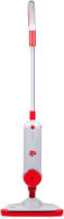 Dirt Devil Stoomdweil DD7002 - 1300W - Stoomreiniger voor Vloeren - 7,5 Meter Bereik - Stoomniveau Instellen - Wit/Rood