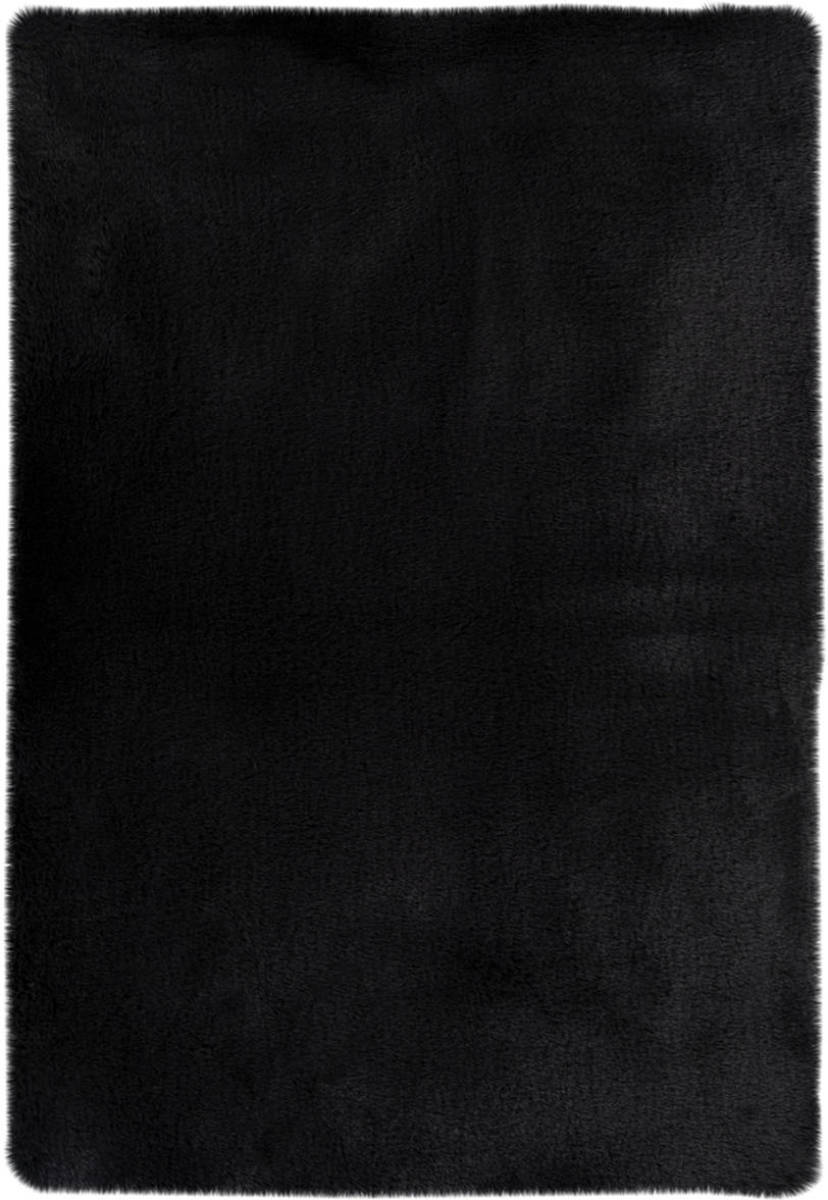 Kayoom  - Hoogpolig Badkamer Tapijt - Wasbaar - Donkergrijs - 50 x 90cm - Antislip - Douchemat - Badmat - WC mat