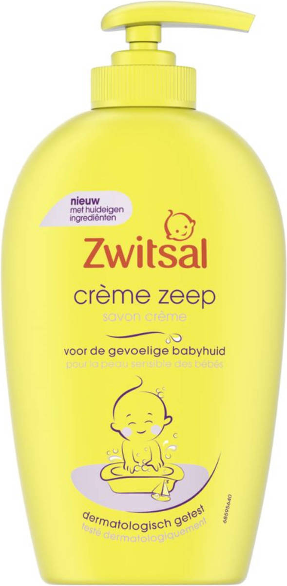 Zwitsal Zeep Creme - Pompje - 250 ml
