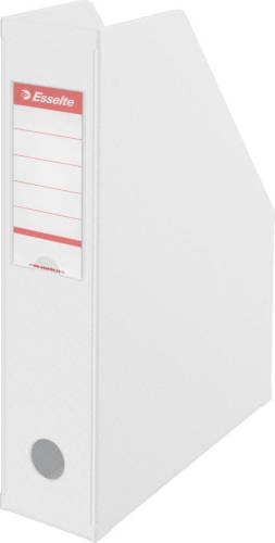 Esselte VIVIDA tijdschriftencassette, ft A4, karton, wit 10 stuks
