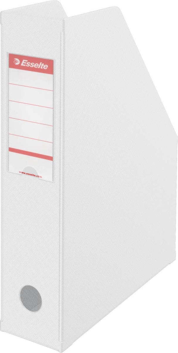 Esselte VIVIDA tijdschriftencassette, ft A4, karton, wit 10 stuks