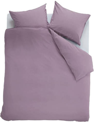 Beddinghouse Dekbedovertrek Care Change - Mauve-1-persoons (140 x 200/220 cm)