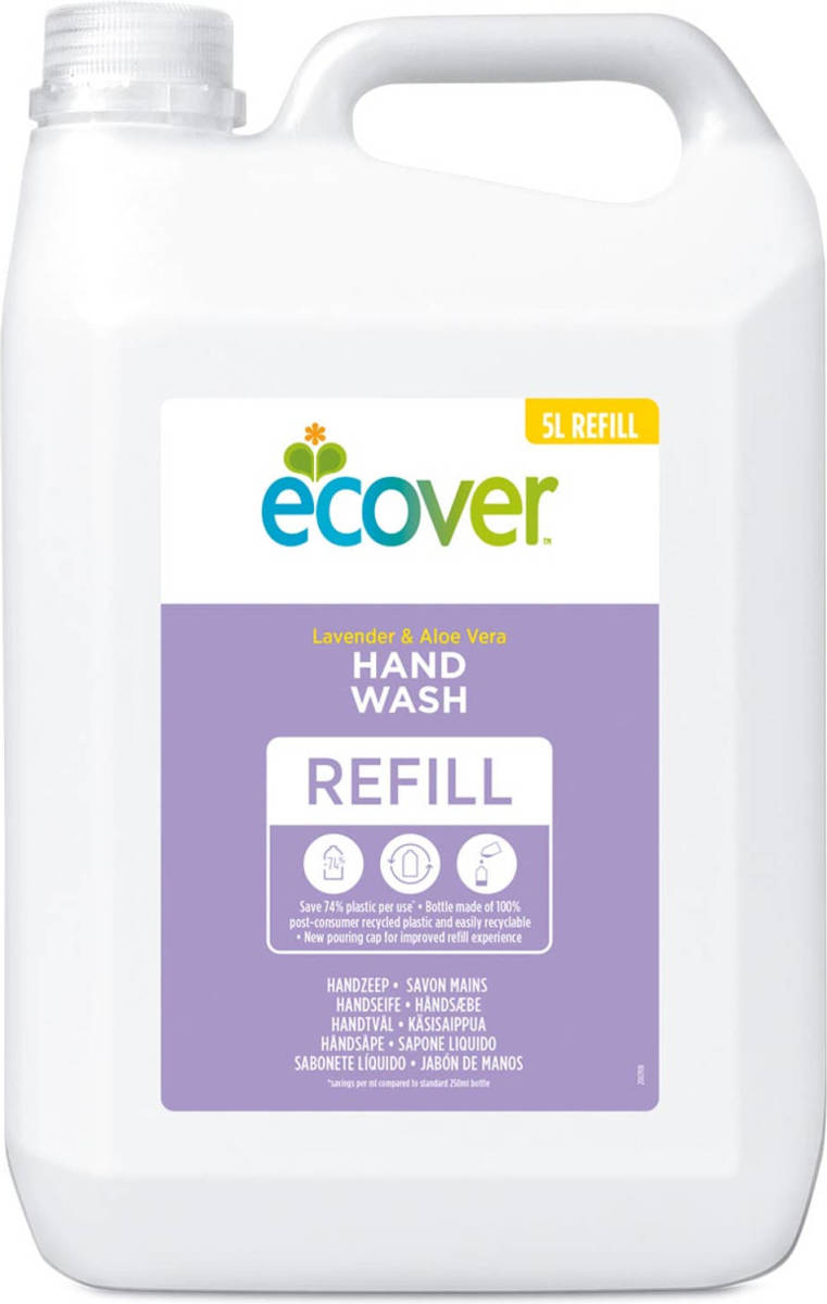 Ecover handzeep lavendel 5 liter 4 stuks