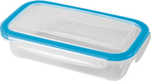 Hega Hogar 1x Voedsel plastic bewaarbakje 0,5 liter transparant - Vershoudbakjes