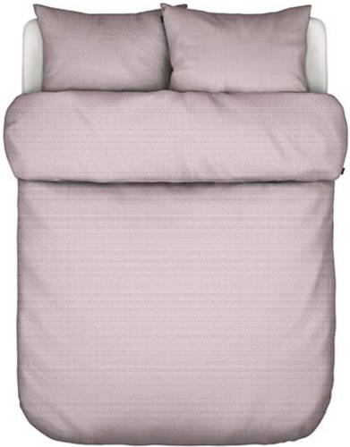 Marc O'Polo Dekbedovertrek Summer Pique Lavender Mist-Lits-jumeaux (260 x 200/220 cm)
