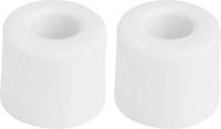 Deltafix Deurbuffer - 2x - deurstopper - wit - rubber - 35 x 30 mm - Deurstoppers