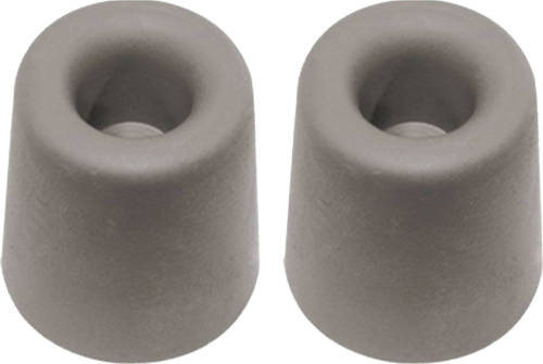 QlinQ Deurbuffer - 2x - deurstopper - grijs - rubber - 35 x 30 mm - Deurstoppers