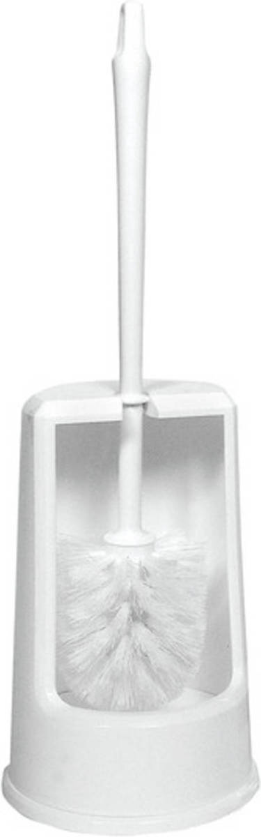Betra Witte toiletborstel / wc-borstel met houder 27 cm - Toiletborstels