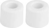 Deltafix Deurbuffer - 2x - deurstopper - wit - rubber - 30 x 25 mm - Deurstoppers